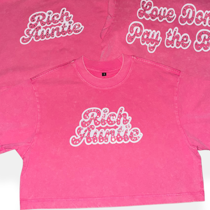 Love Don’t Pay the Bills Crop Top